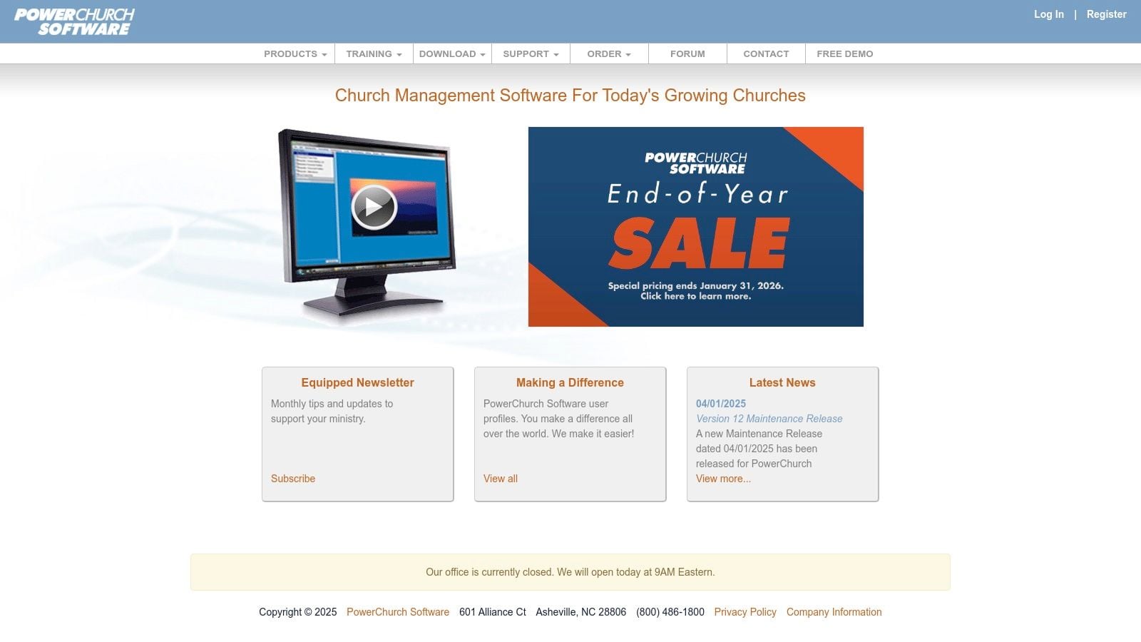 PowerChurch (PowerChurch Plus & PowerChurch Online)