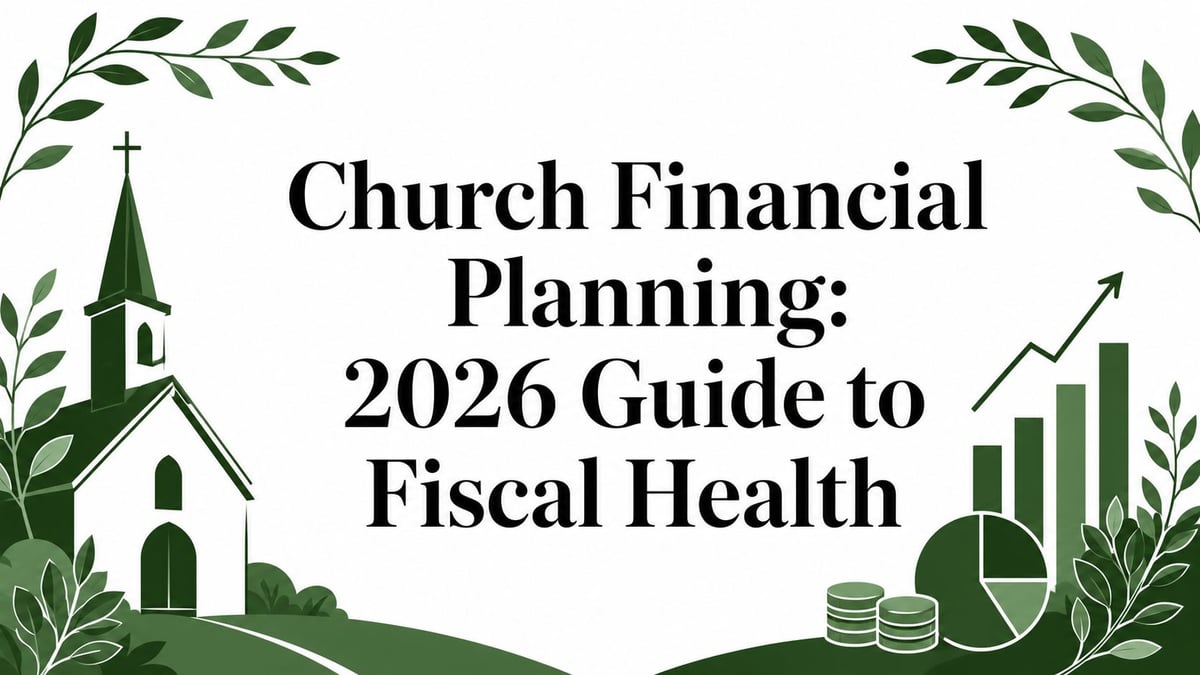 Church Financial Planning: 2026 Guide to Fiscal Health