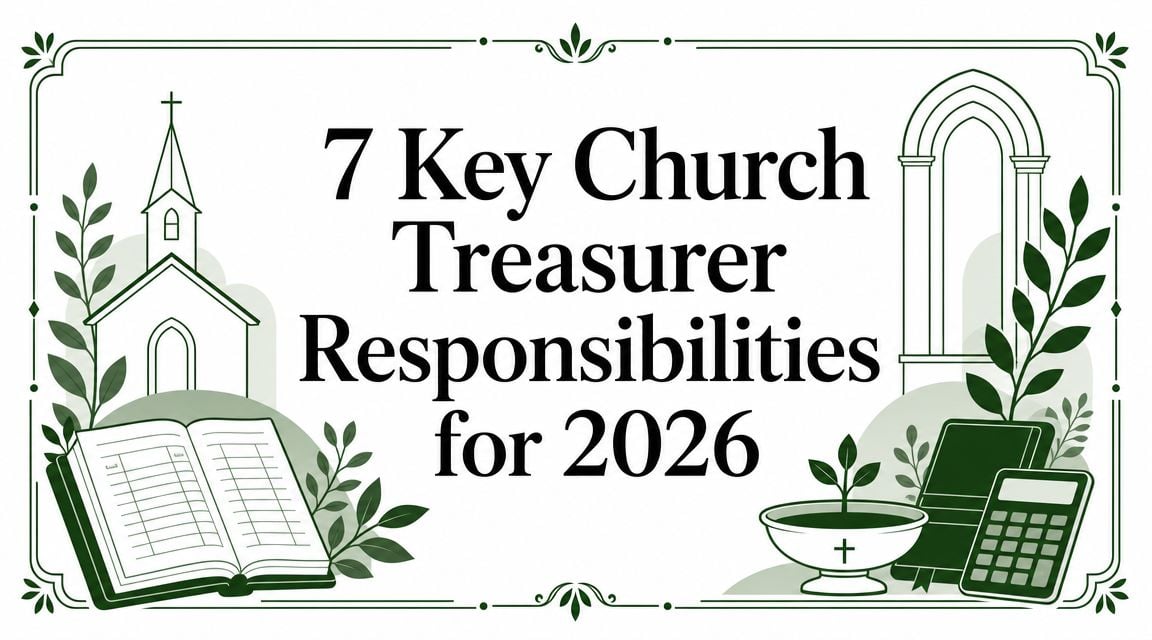 7 Key Church Treasurer Responsibilities for 2026