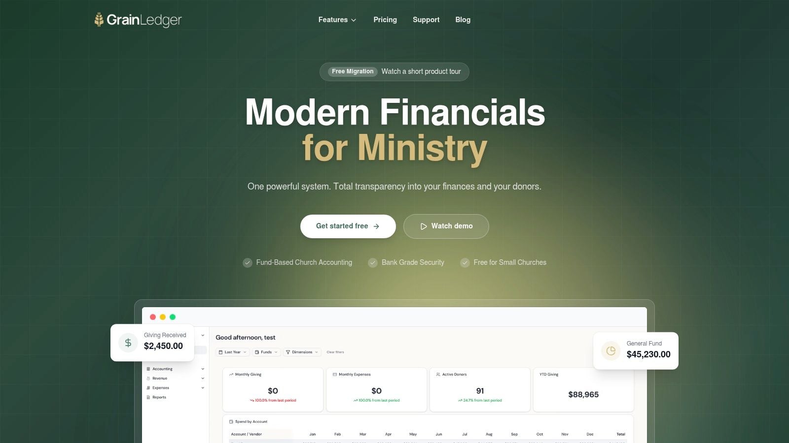 Screenshot from https://grainledger.com