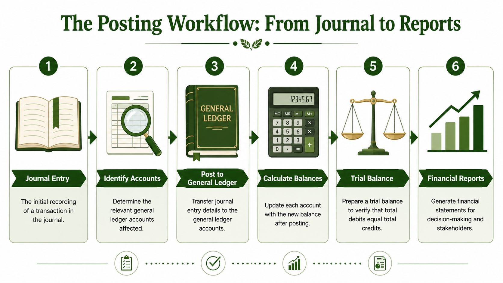 The Posting Workflow From Journal to Reports