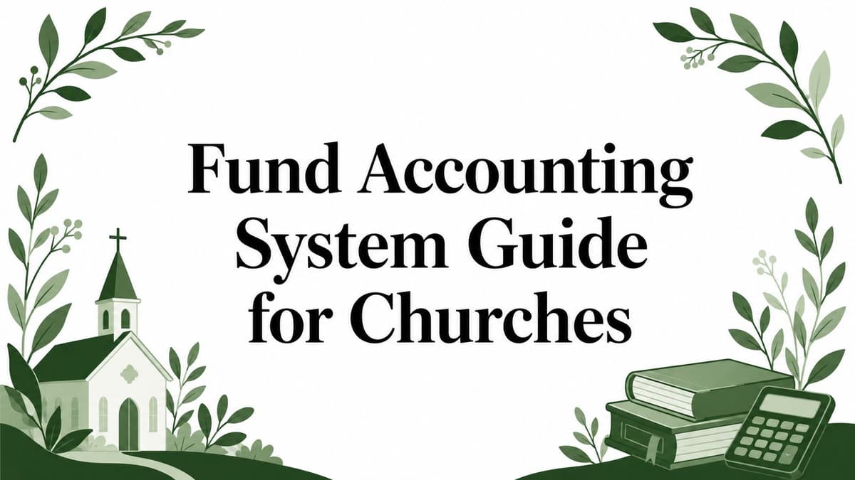 Fund Accounting System Guide for Churches