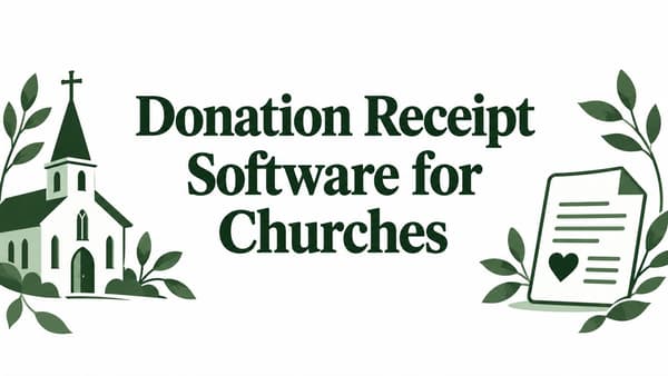 Donation Receipt Software for Churches