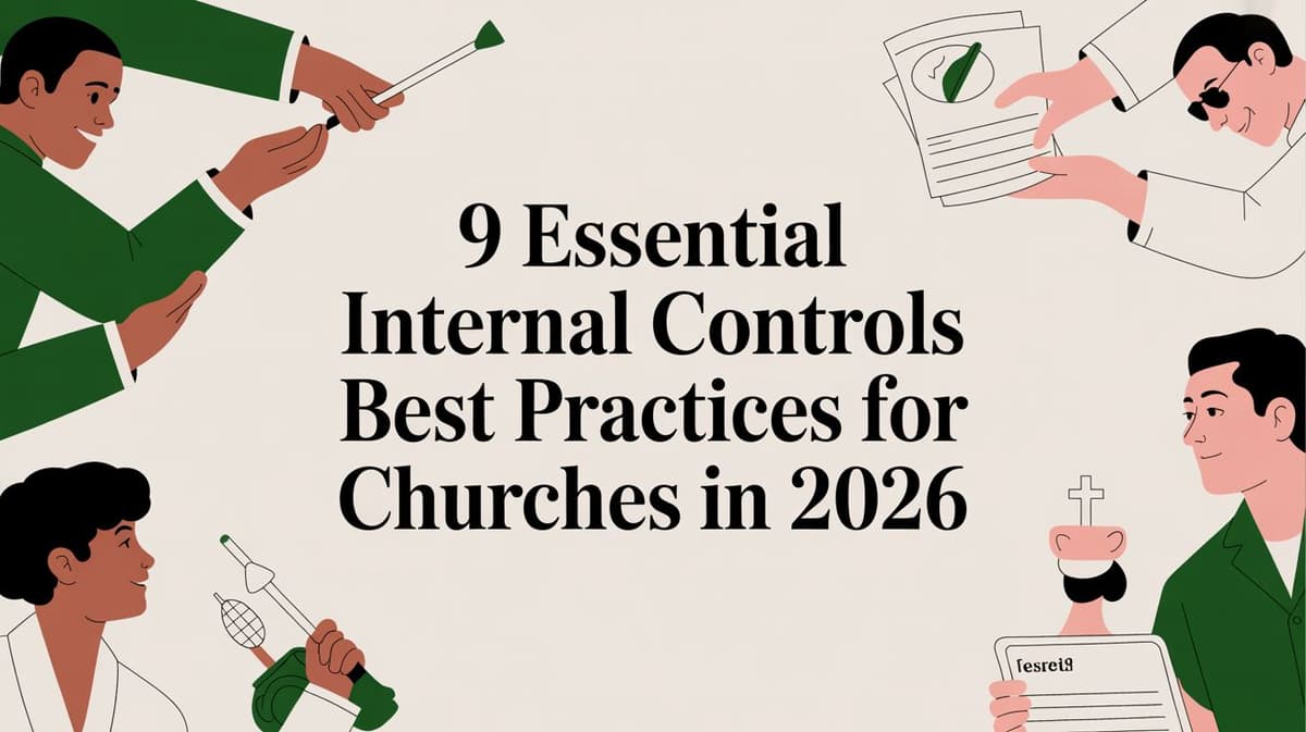 9 Essential Internal Controls Best Practices for Churches in 2026