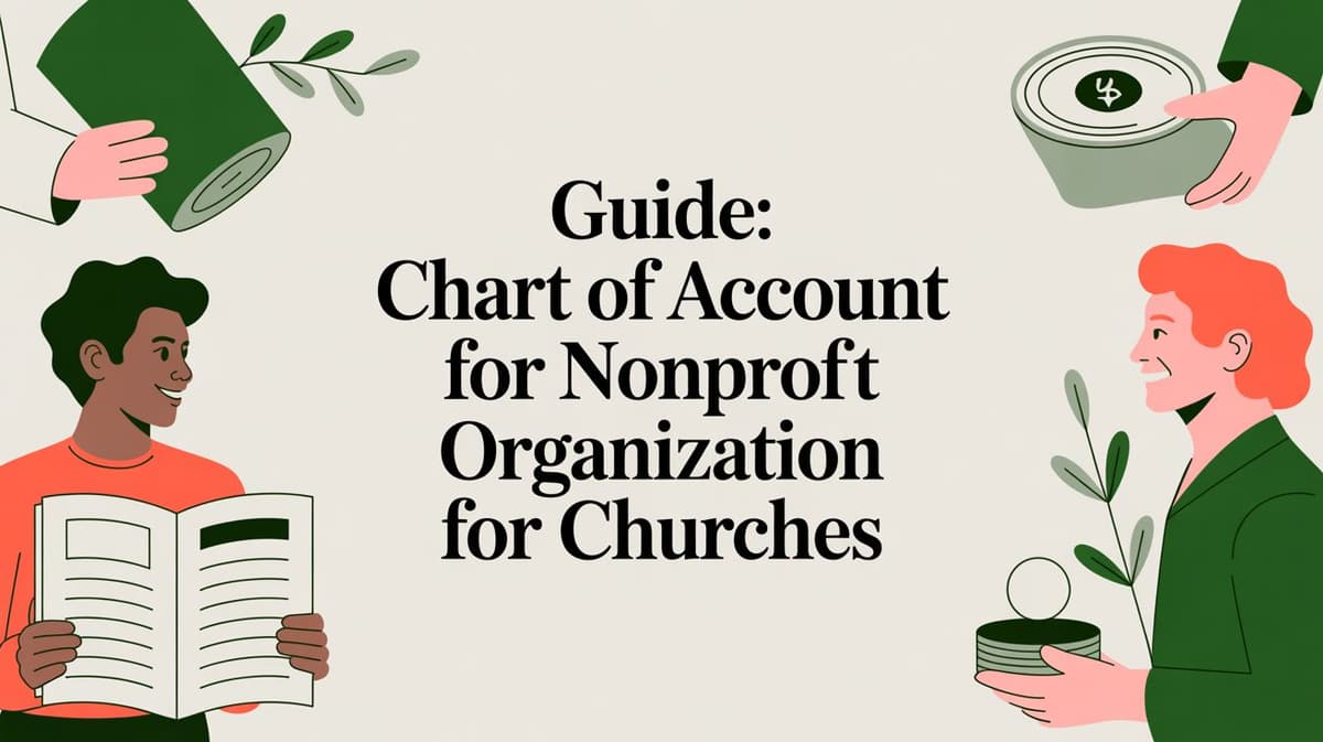 Guide: chart of account for nonprofit organization for churches