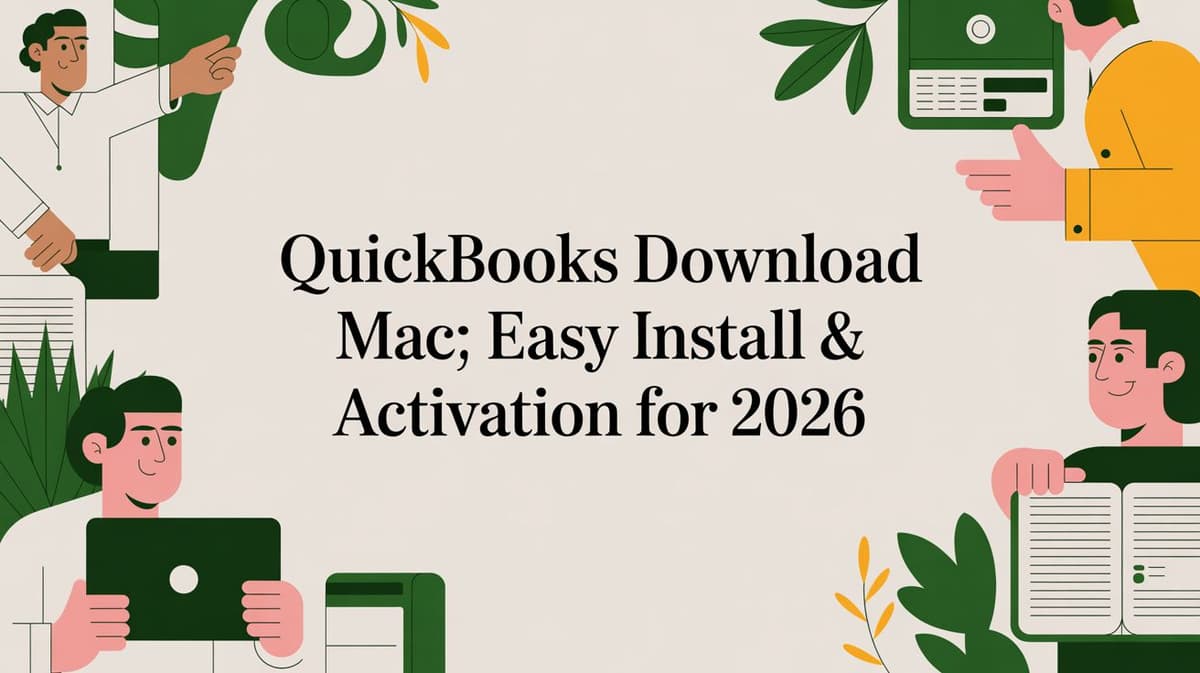 QuickBooks Download Mac: Easy Install & Activation for 2026