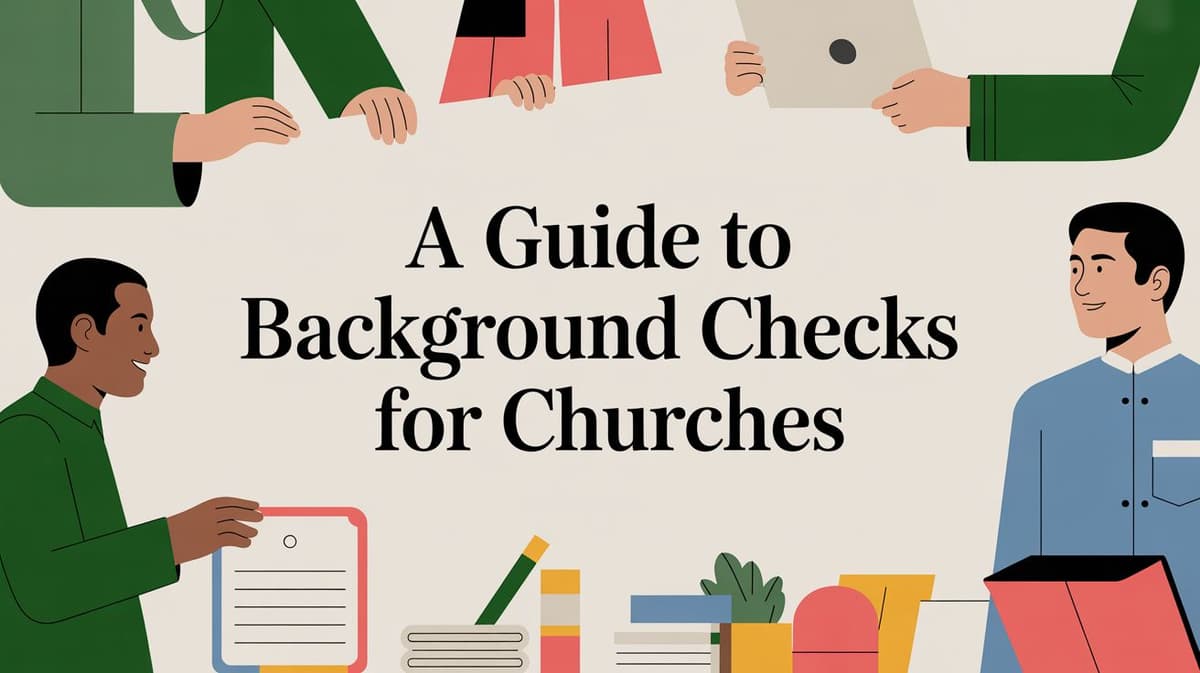A Guide to Background Checks for Churches