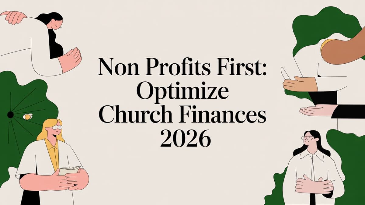 Non Profits First: Optimize Church Finances 2026