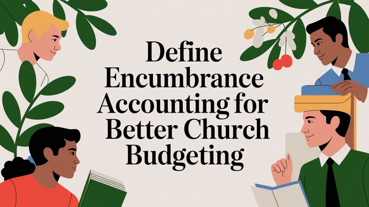 Define Encumbrance Accounting for Better Church Budgeting