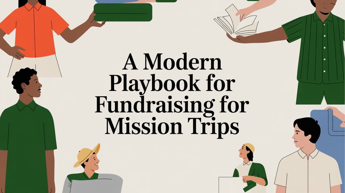 A Modern Playbook for Fundraising for Mission Trips