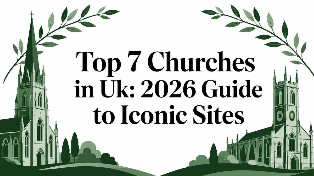 Top 7 Churches in Uk: 2026 Guide to Iconic Sites
