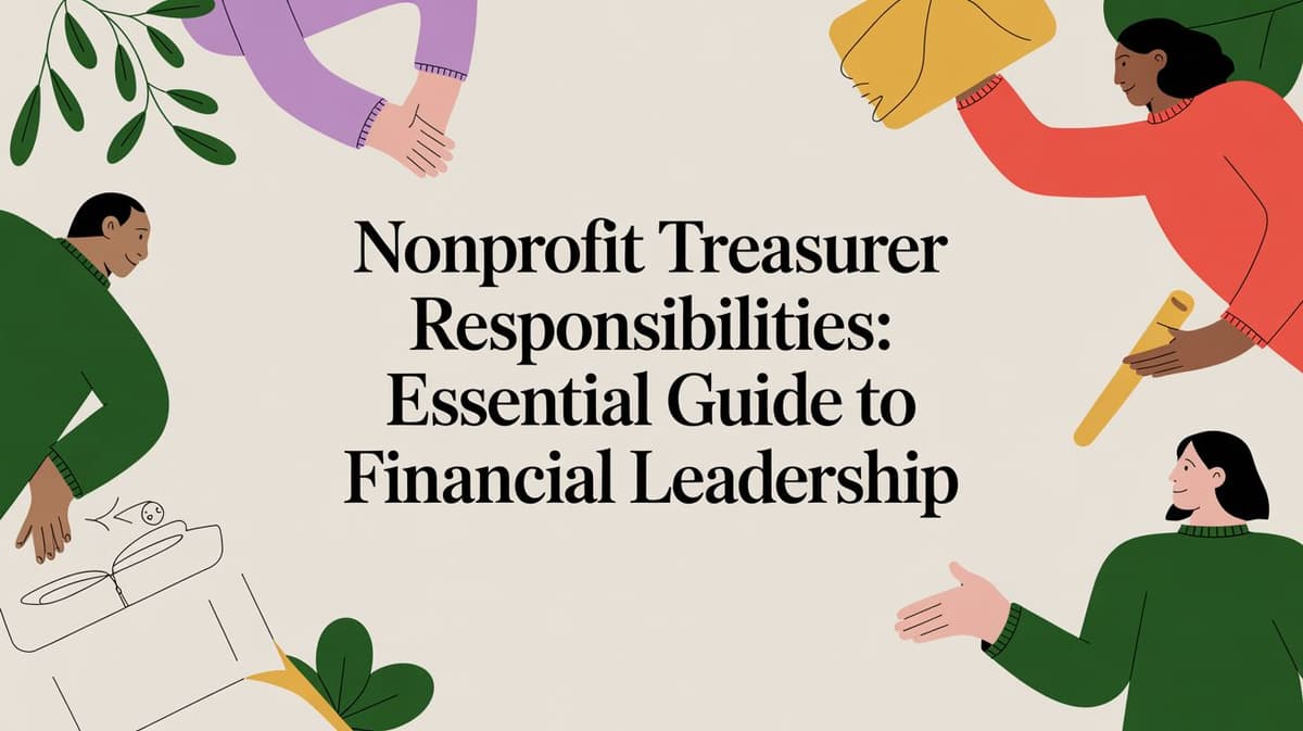 Nonprofit treasurer responsibilities: Essential guide to financial…