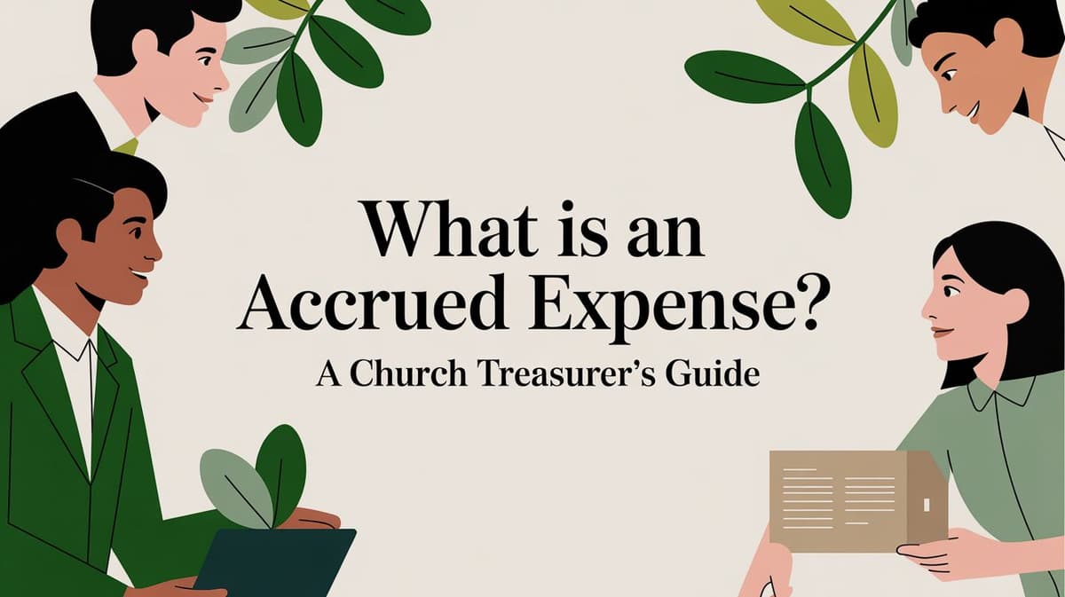 What Is an Accrued Expense? A Church Treasurer's Guide
