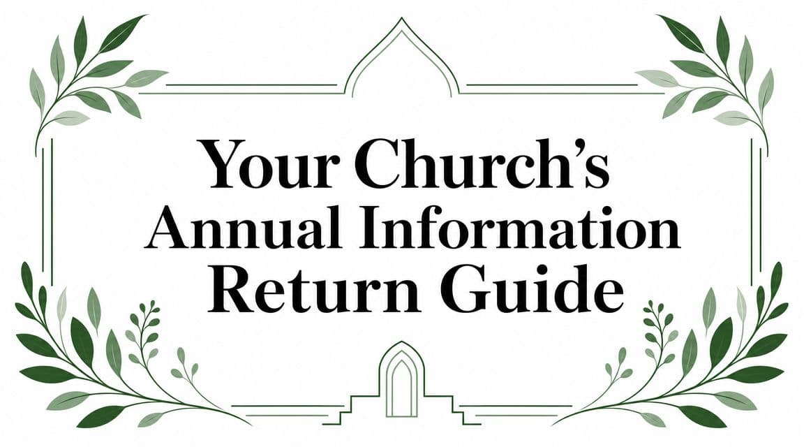 Your Church's Annual Information Return Guide
