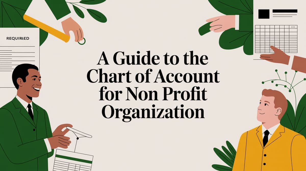A Guide to the Chart of Account for Non Profit Organization