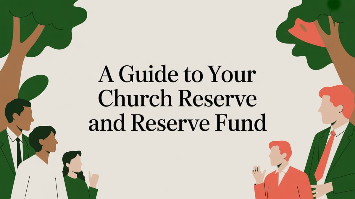 A Guide to Your Church Reserve and Reserve Fund
