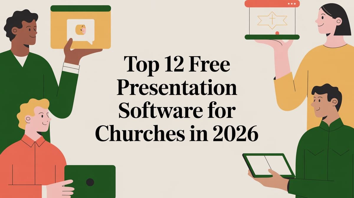 Top 12 Free Presentation Software for Churches in 2026