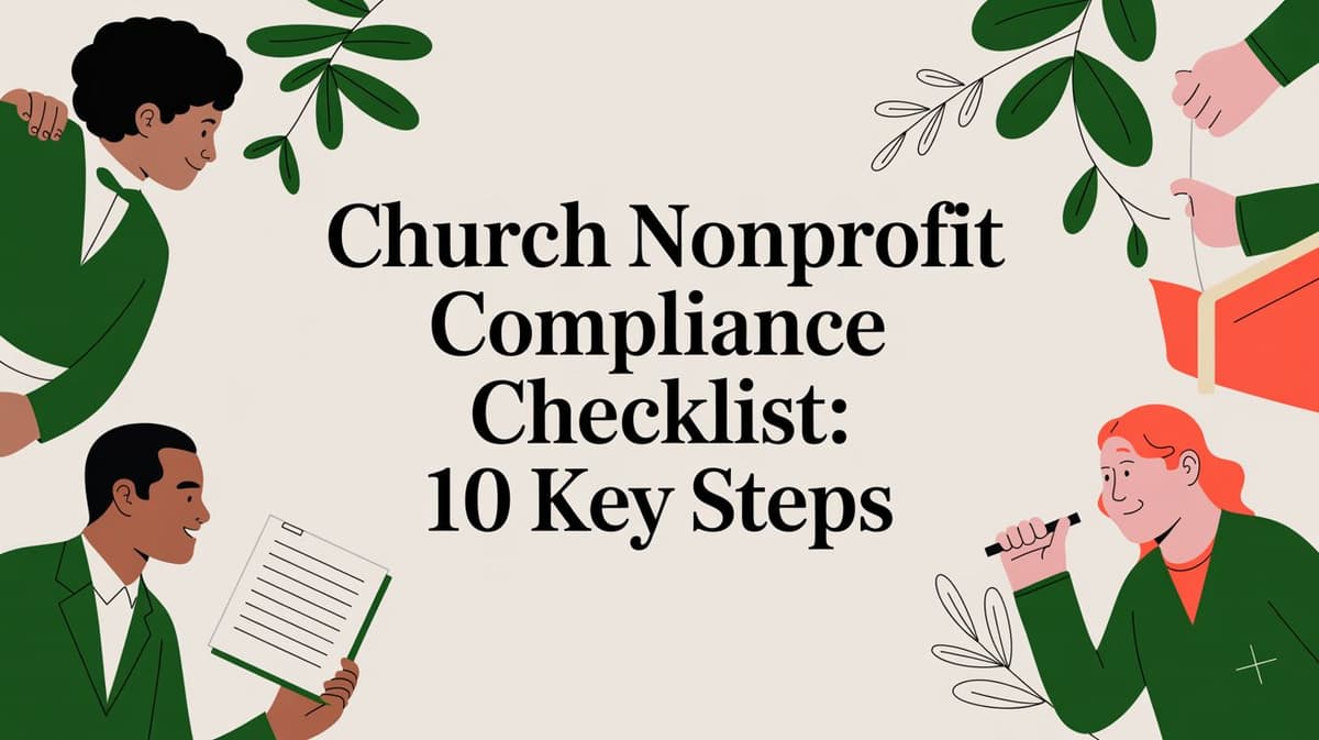 Church Nonprofit Compliance Checklist: 10 Key Steps
