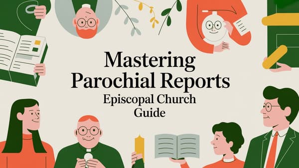 Mastering Parochial Reports Episcopal Church Guide